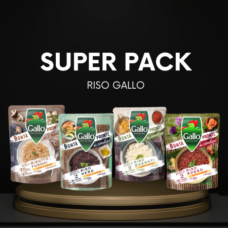 SUPER PACK RISO GALLO BONTÀ PRONTE